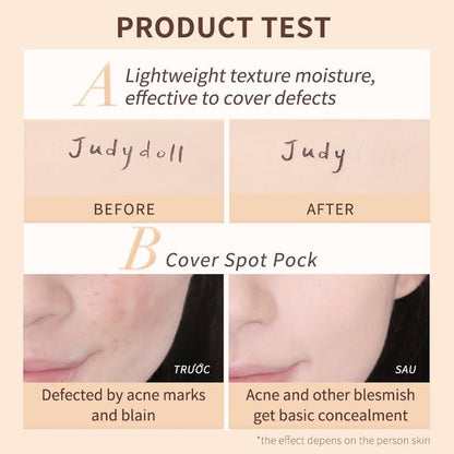 Judydoll Traceless Cloud Touch Concealer #2 Natural 3.2g