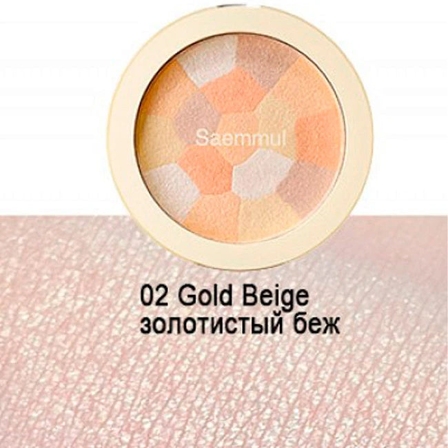 The Saem Saemmul Luminous Multi Highlighter #2 Gold Beige