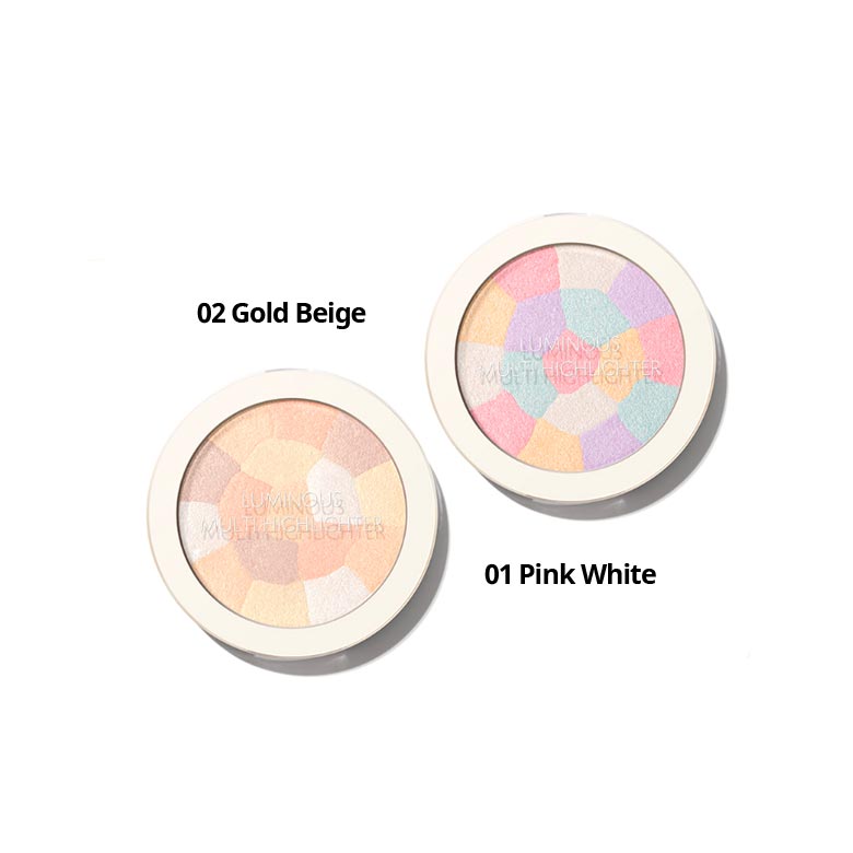 The Saem Saemmul Luminous Multi Highlighter #1 Pink White