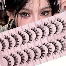 Maxfine Fashion False Eyelashes J102