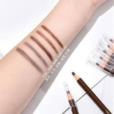 Eyebrows Pencil , Coloured Soft Cosmetic Art (#9 Dark Brown)