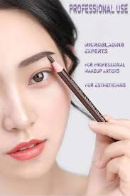 Eyebrows Pencil , Coloured Soft Cosmetic Art (#9 Dark Brown)