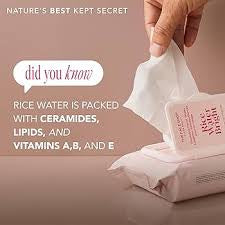 The Face Shop Rice Water Cleansing Wipes (50 wipes)