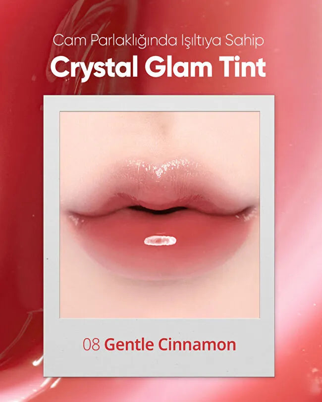 CLIO crystal glam tint #8 gentle cinnamon