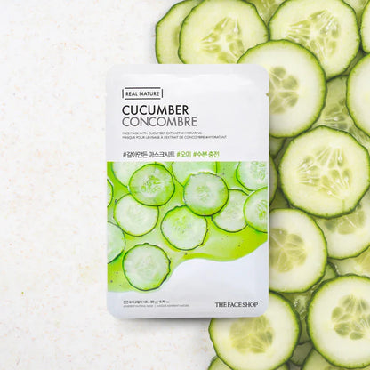 The Face Shop Real Nature Mask 1 pc Cucumber