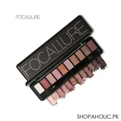Focallure Full Featured Nude 10 Shade Eyeshadow palette FA08 #01