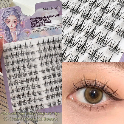Maxfine Fashion False Eyelashes J102