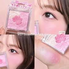 Canmake Glow Fleur Cheeks #17 Strawberry Milk Fluer
