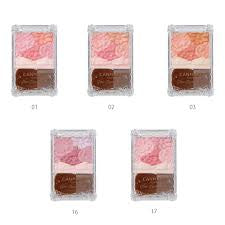 Canmake Glow Fleur Cheeks #1 Peach Fleur