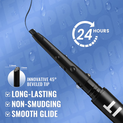 Pudaier Wing It Waterproof Gel Eyeliner #1 Black 0.1 g