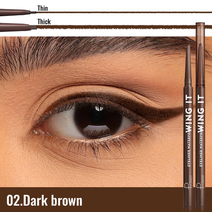 Pudaier Wing It Waterproof Gel Eyeliner #2 Dark Brown 0.1 g