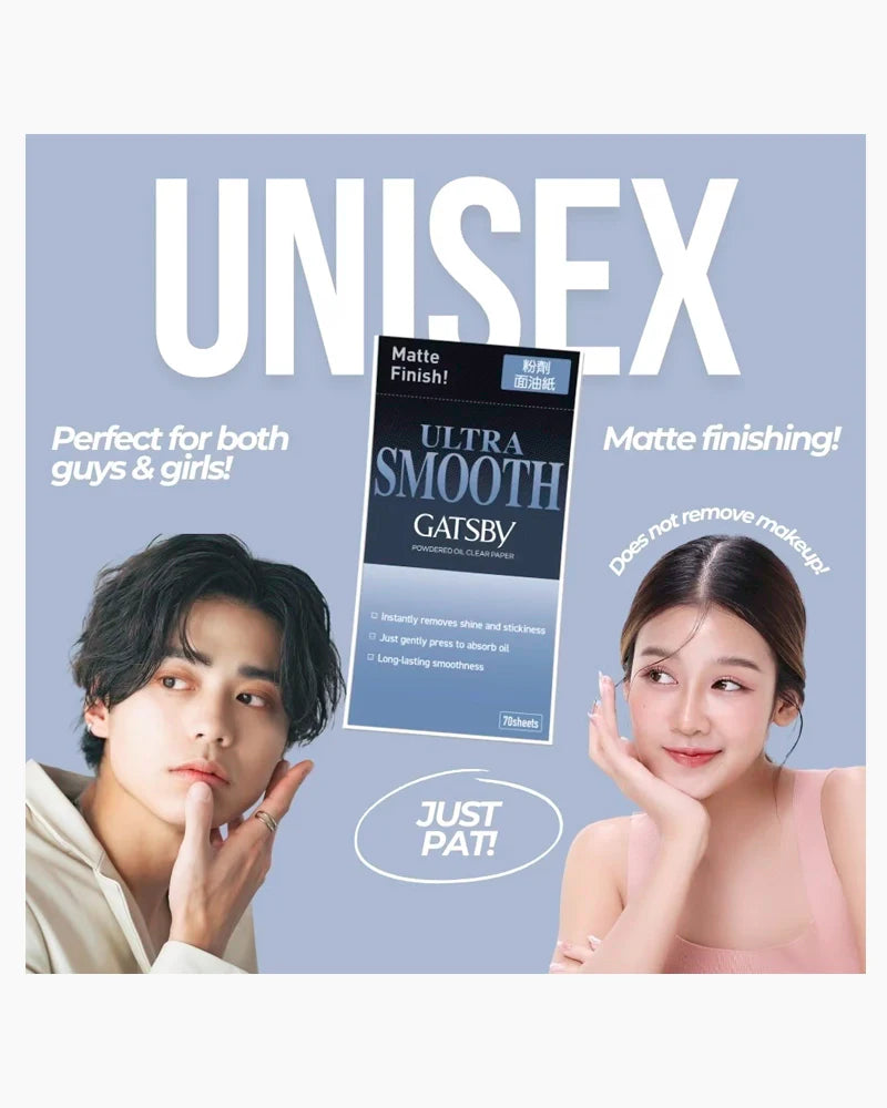 Mandom Gatsby Powdered Oil Clear Paper