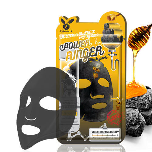 Elizavecca Deep Power Ringer Mask Pack (Black Charcoal Honey)