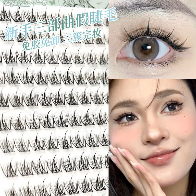 Xixi ZHUANG ZHOU'S DREAM OF THE BUTTERFLY TRILOGY OF GLUE-FREE EYELASHES
