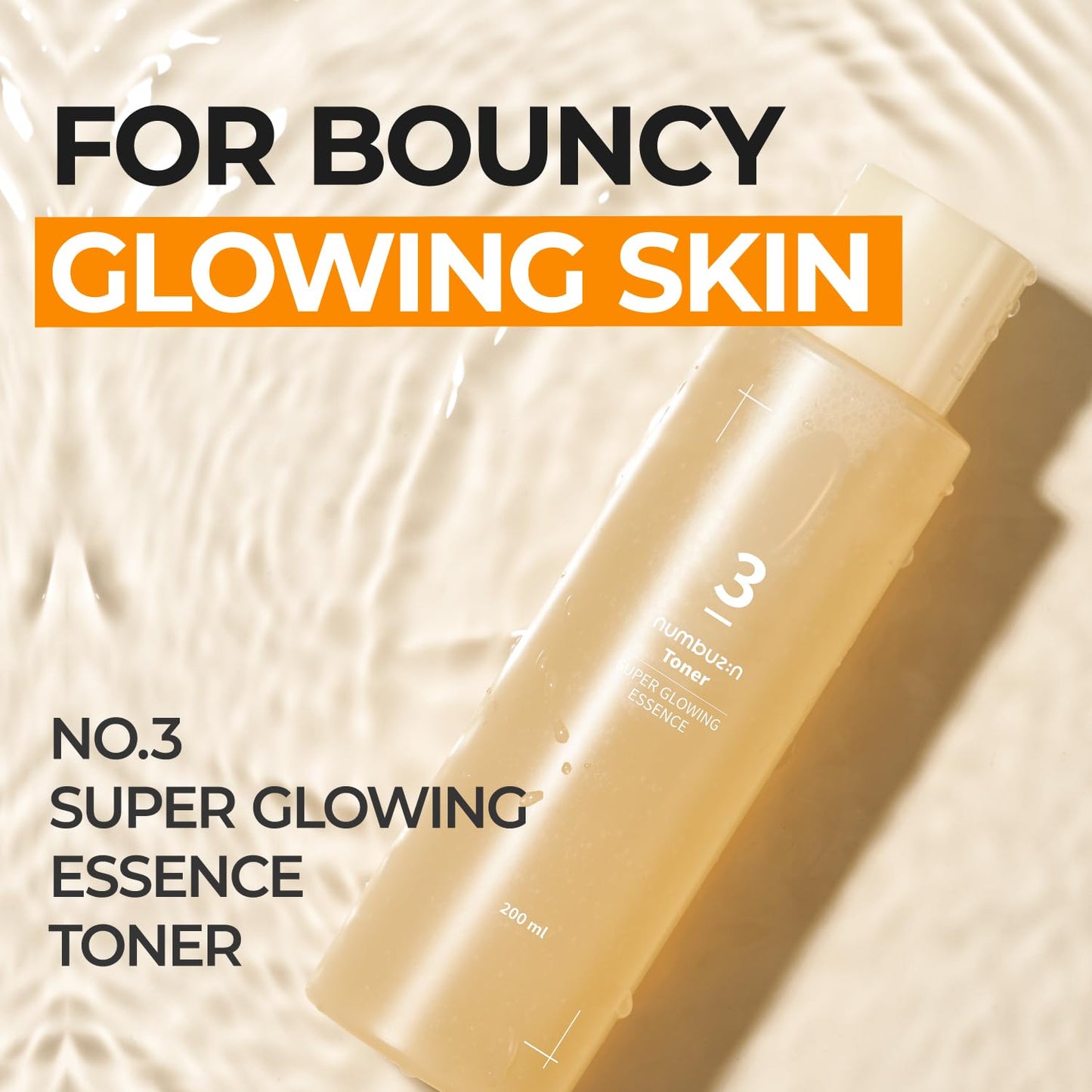 Numbuz:n No.3 Super Glowing Essence Toner