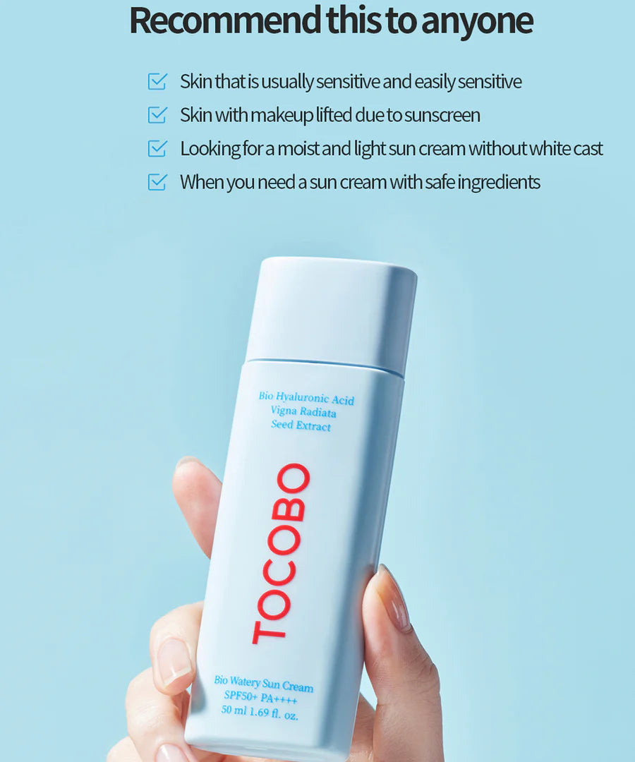 Tocobo bio watery sun cream 50ml