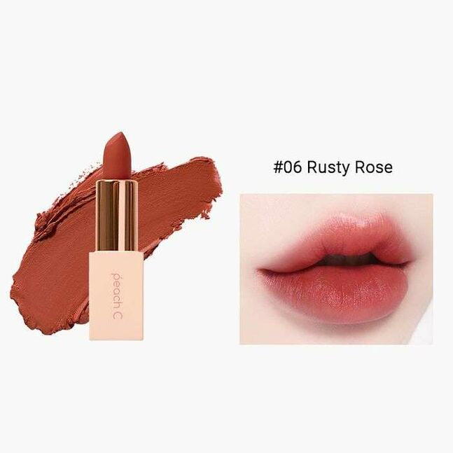 Peach C Matte Lipstick # 06 Rusty Rose