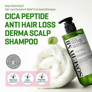 Some by MI Cica peptide anti hair loss dermatologist scalp SHAMPOO 2024 version 285ml