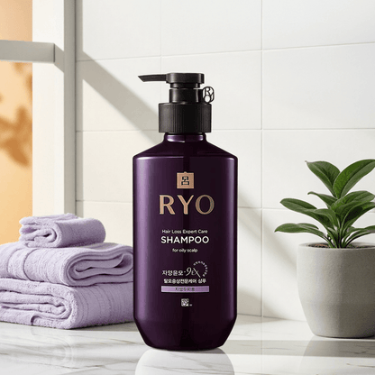 Ryo Hair Loss Expert Care 9EX Shampoo For Oily Scalp 400 ml