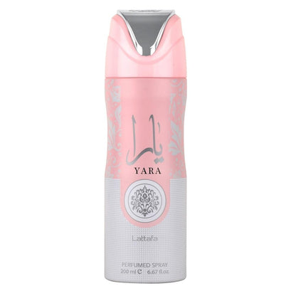 YARA LATTAFA . PERFUMED BODY SPRAY FOR WOMEN.
