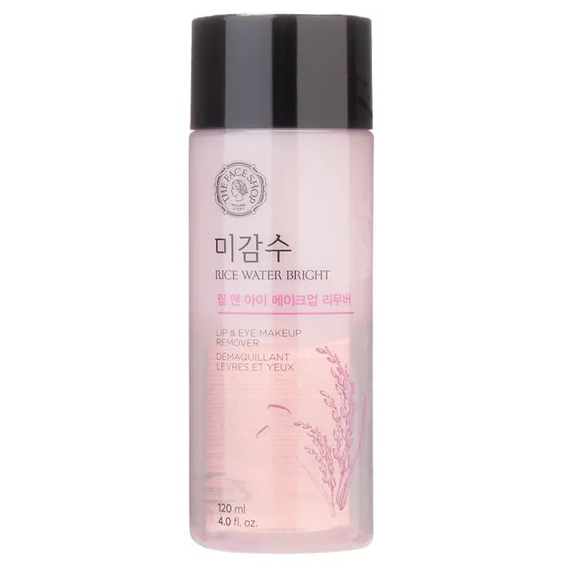 The Face Shop Rice Water Bright Lip & Eye Makeup Remover 120ml