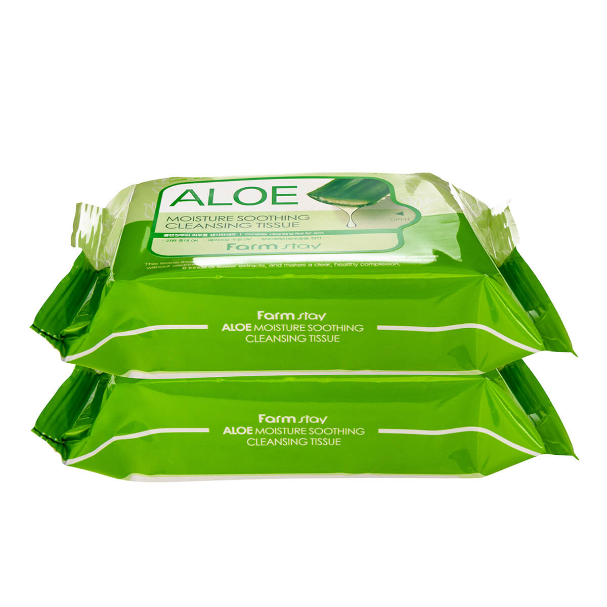 Farm Stay Aloe Moisture Soothing Cleansing Tissue 30 sheets