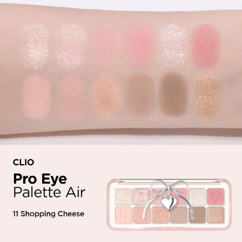 Clio Pro Eye Palette Air Luxury Koshort Special Edition #11 Shopping Cheese