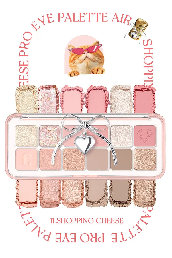 Clio Pro Eye Palette Air Luxury Koshort Special Edition #11 Shopping Cheese