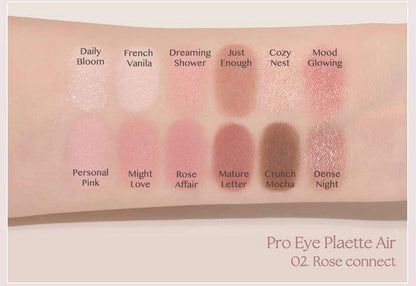 Clio Pro Eye Palette Air #2 Rose Connect