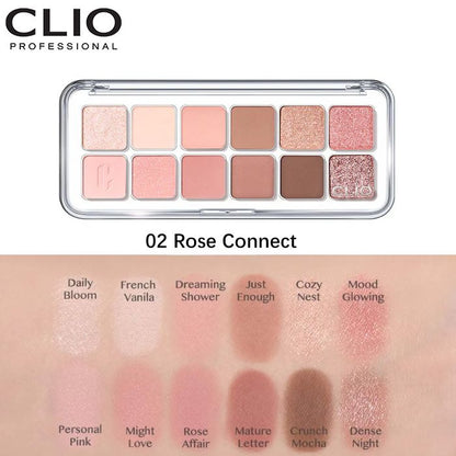 Clio Pro Eye Palette Air #2 Rose Connect