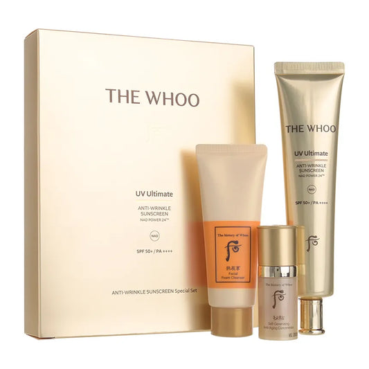 The Whoo Anti Wrinkle Sunscreen Special Set