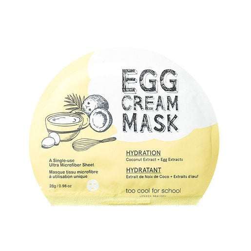 Too Cool For School Egg Cream Mask (Hydration)