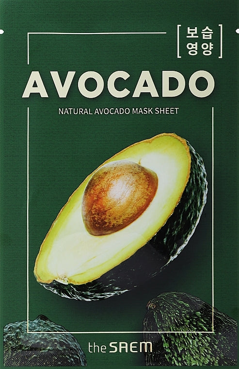 The Saem Natural Mask Sheet (Avocado)