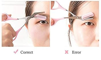 The Face Shop Daily Beauty Tools Eyebrow Trimming Scissors With Comb