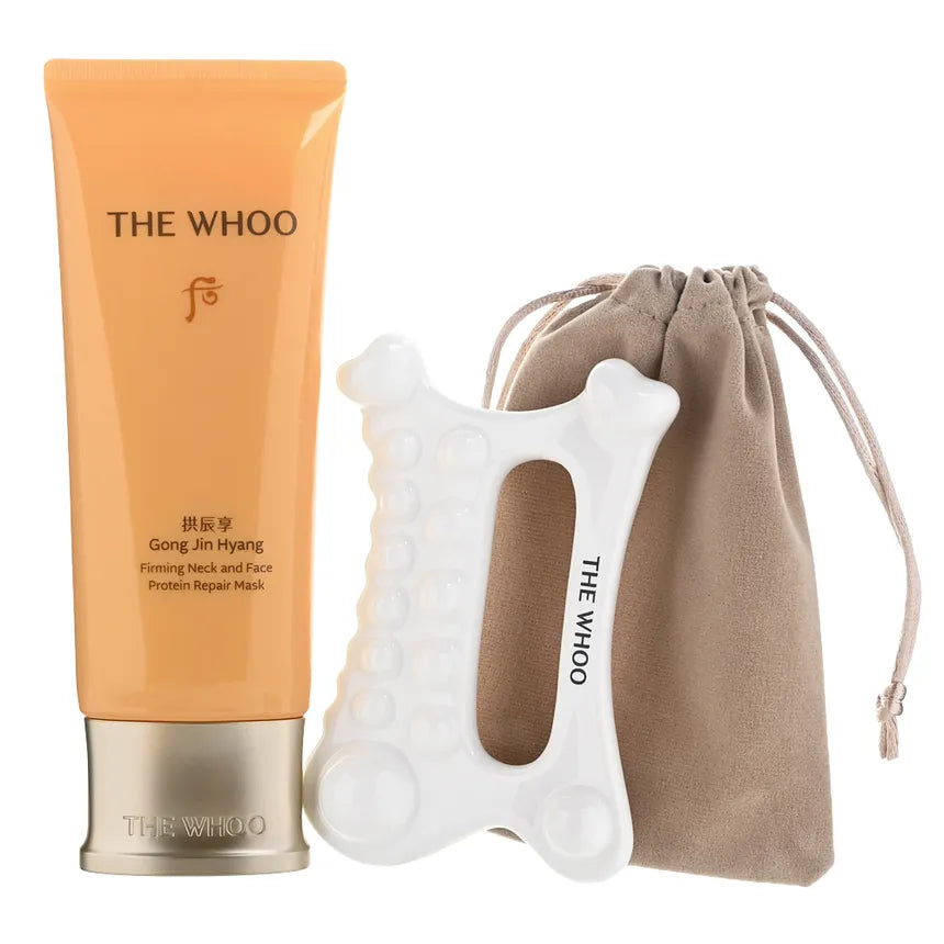 The Whoo Gong Jin Hyang Firming Neck And Face Protein Repair Mask Special Set 100ml