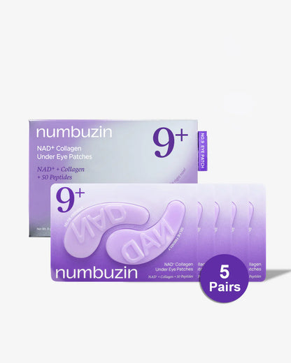 Numbuzin NAD+ Collagen Under Eye Patches 9+ (8g)
