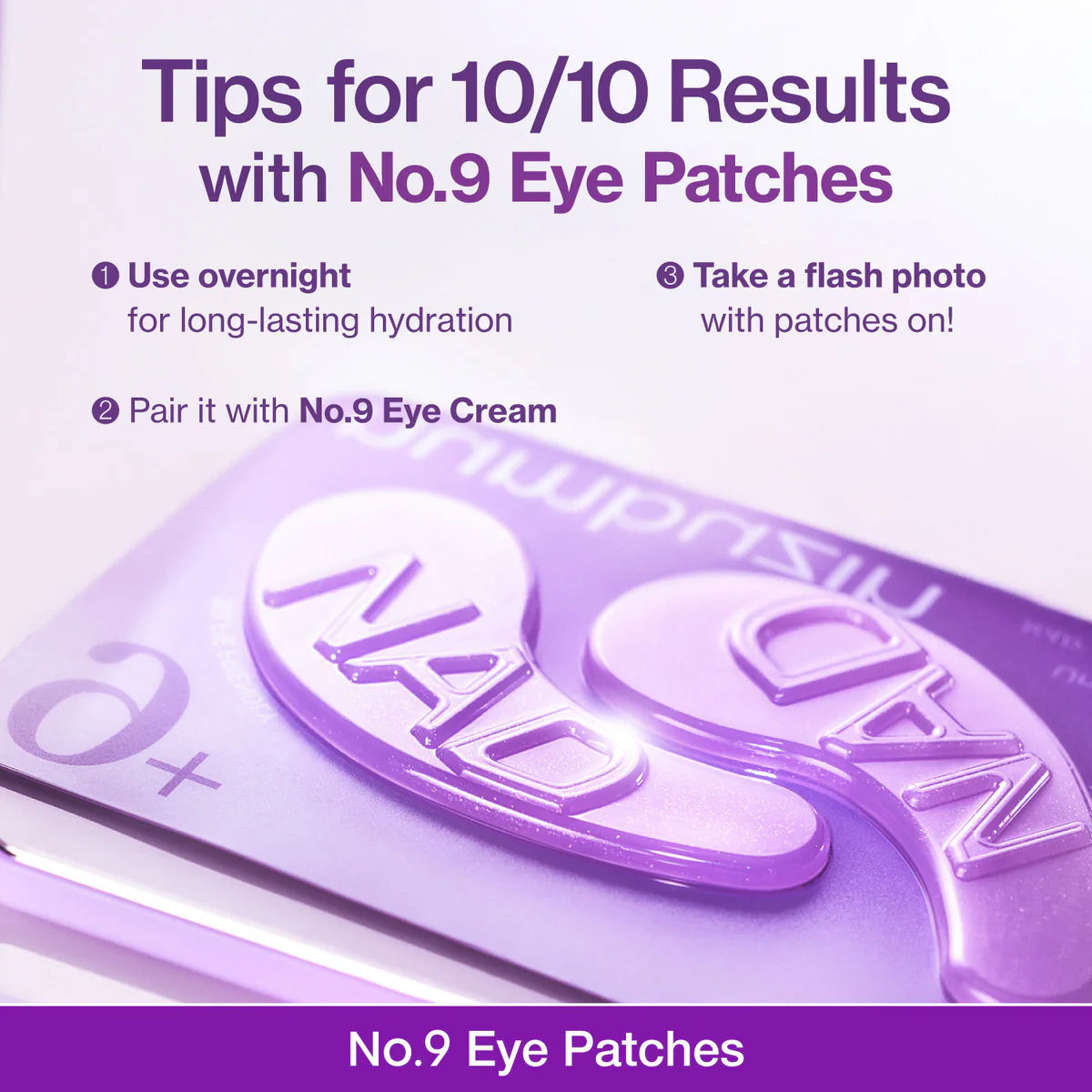 Numbuzin NAD+ Collagen Under Eye Patches 9+ (8g)
