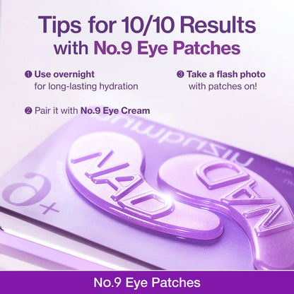 Numbuzin NAD+ Collagen Under Eye Patches 9+ (8g)