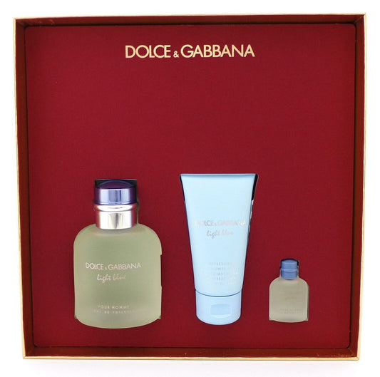 DOLCE&GABBANA Light Blue 2.5 EDT Gift Set for him
