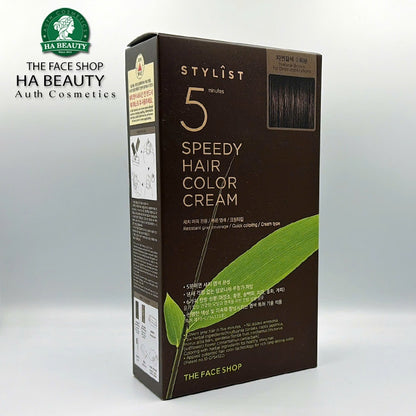 Stylist 5 minutes Speedy Hair Color Cream # Light Brown