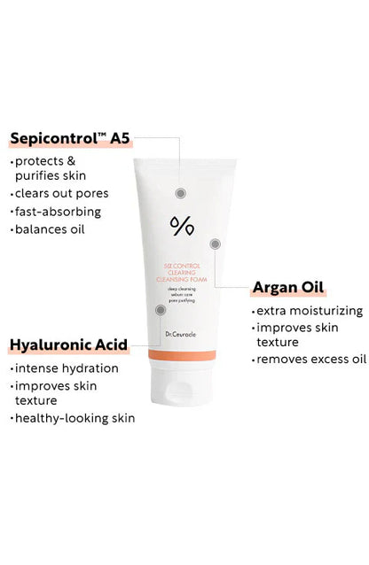 Dr. Ceuracle 5a Control Clearing Cleansing Foam 200ml