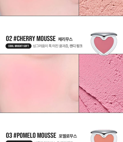 Lilybyred Luv Beam Cheek Mousse #02 Cherry Mousse