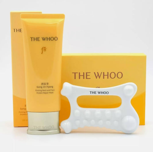 The Whoo Gong Jin Hyang Firming Neck and Face Protein Repair Mask