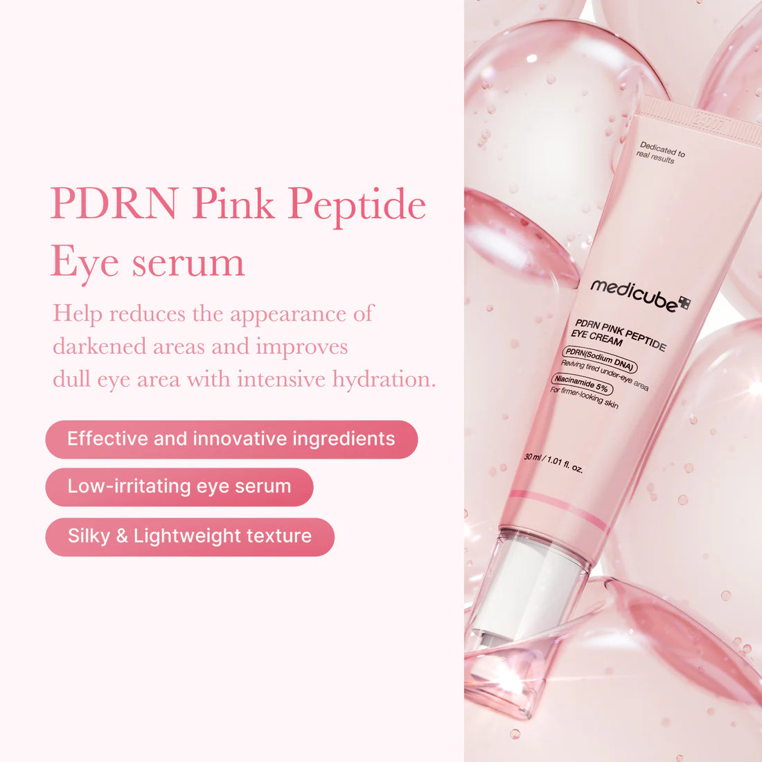 PDRN Pink Peptide Eye Cream by Medicube