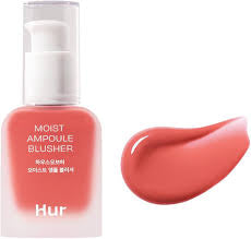 HUR Moist Ampoule Blusher #5 Peach Coral 20ml