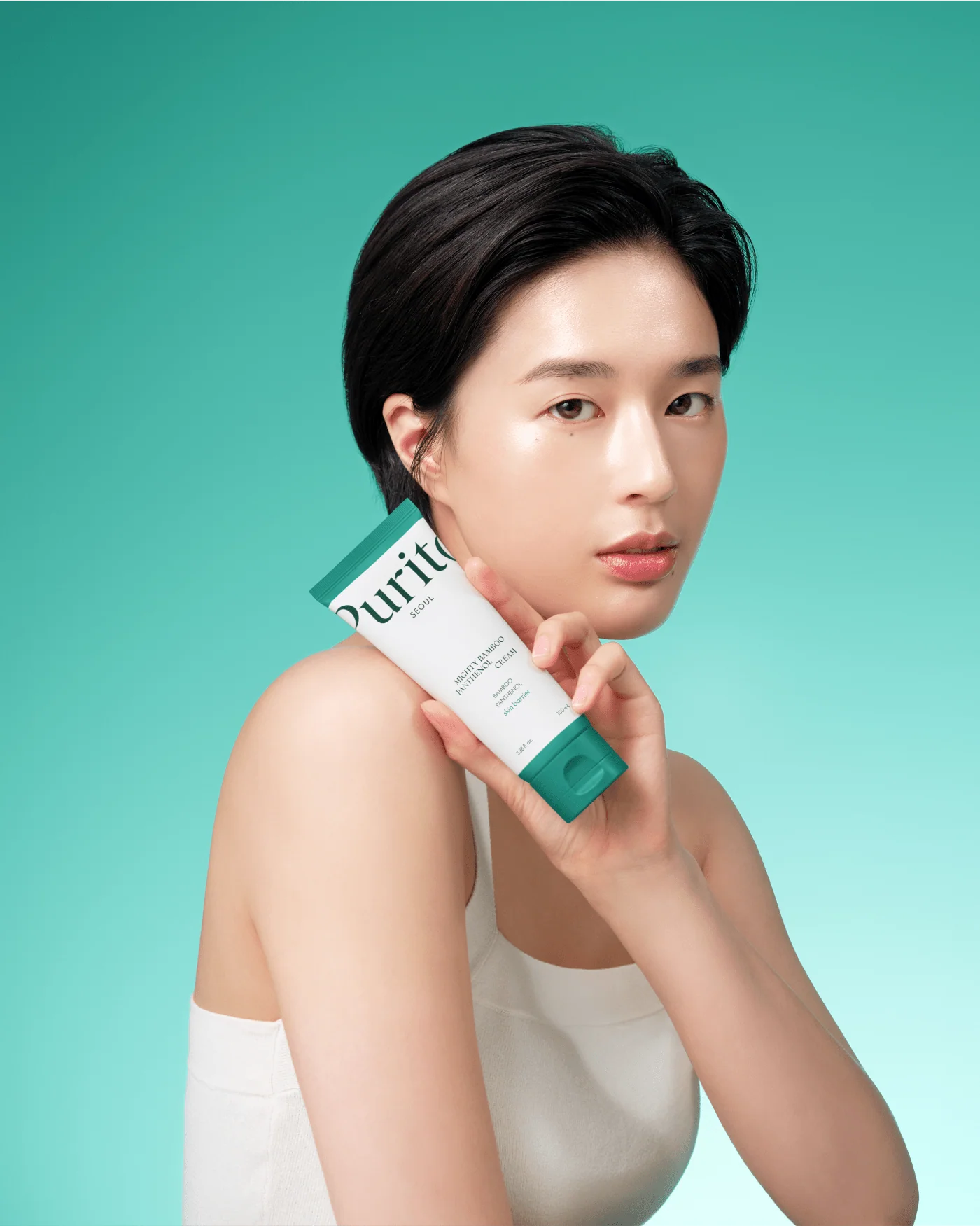 Purito Seoul Mighty Bamboo Panthenol Cream Moisturizing Facial Cream 100ml