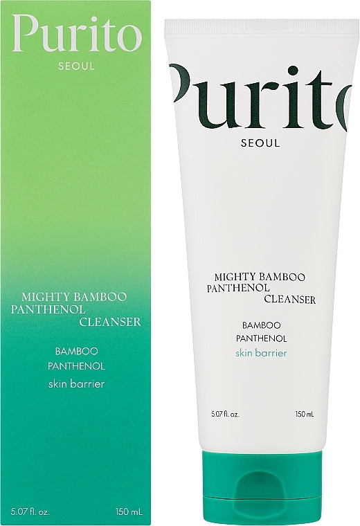 Purito Seoul Mighty Bamboo Panthenol Moisturizing Facial Cleanser 150ml