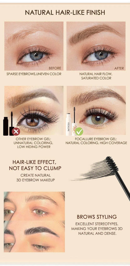 Focallure Fluffmax Brow Mascara/ Brow Gel #4 Clear
