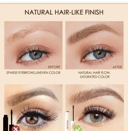 Focallure Fluffmax Brow Mascara/ Brow Gel #3 Deep Brown