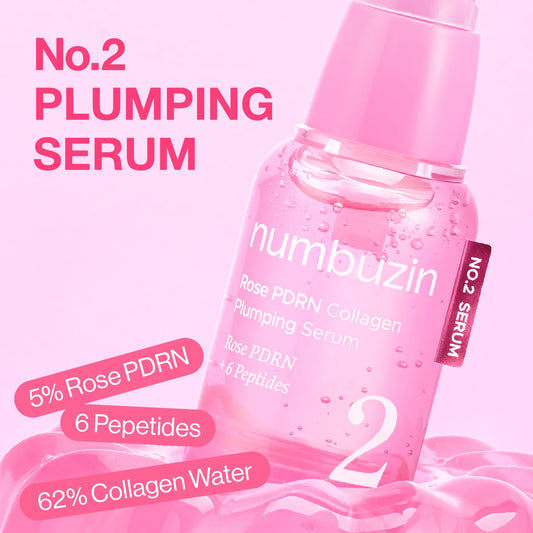 Numbuzin No.2 Rose PDRN Plumbing Serum 30ml